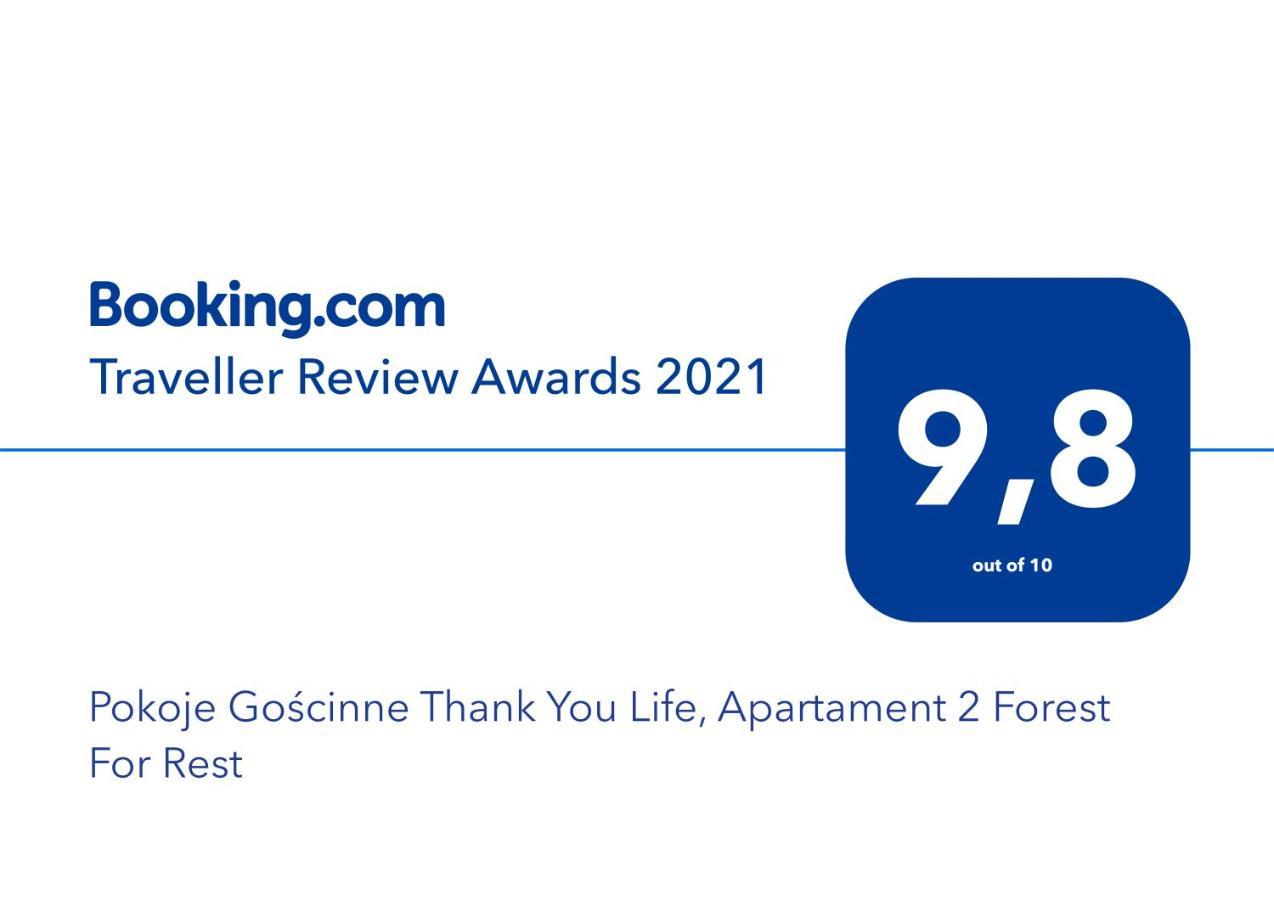 Pokoje Goscinne Thank You Life, Apartament 2 Forest For Rest Bystrzyca Kłodzka Exteriér fotografie